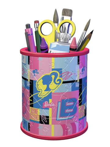 Ravensburger Ravensburger Puzzle 54 Teile Konstruktionsspiel Stiftehalter Barbie in bunt