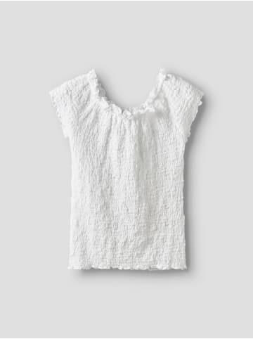 name it Schulterfreies T-Shirt Nkfhalisse in bright white