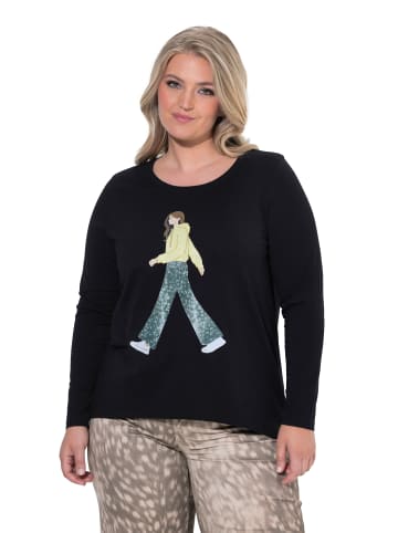 MIAMODA Shirt in schwarz