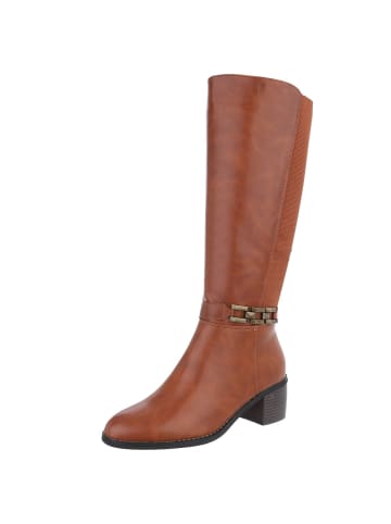 Ital-Design High Heel in Camel