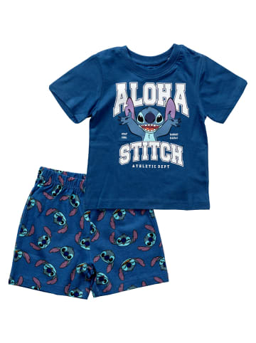 Disney Schlafanzüge Lilo & Stitch in blau