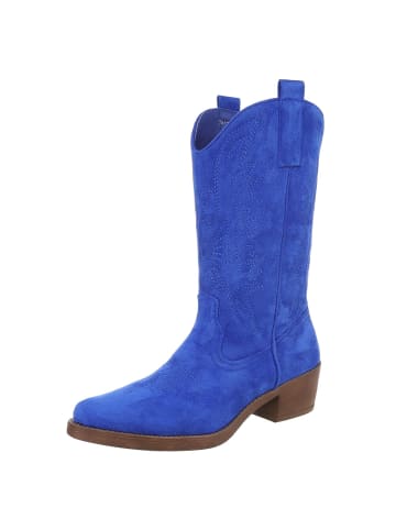 Ital-Design High Heel in Blau
