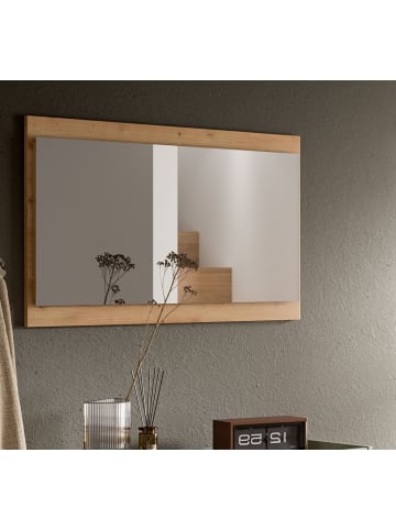 Inn.Furn Garderobenspiegel Artisan Eiche hängend, Wandspiegel 110 x 60 cm
