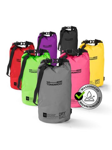 Where Tomorrow PVC dry bag Style 01 10L grau grau