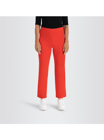 MAC JEANS - FLARE KICK, Light Jersey in Rot