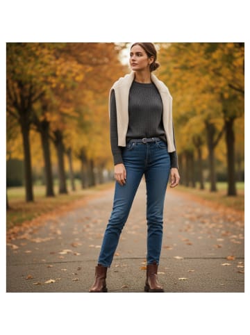 FRONHOFER Ledergürtel in Schwarz