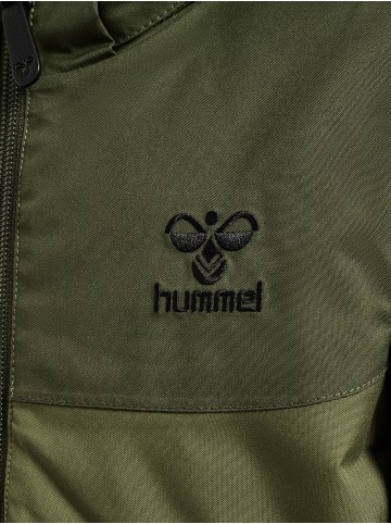 Hummel Hummel Jacket Hmllogan Jungen Atmungsaktiv Wasserdichter Und Windabweisend in OLIVE NIGHT