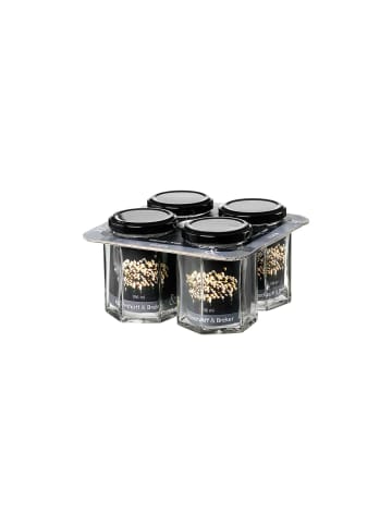 Ritzenhoff & Breker 4er Set Vorratsgläser-Set Mara 196 ml transparent in transparent
