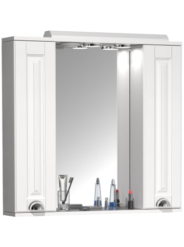 VCM  Spiegelschrank Bad Spiegel Casalo XL in Weiß