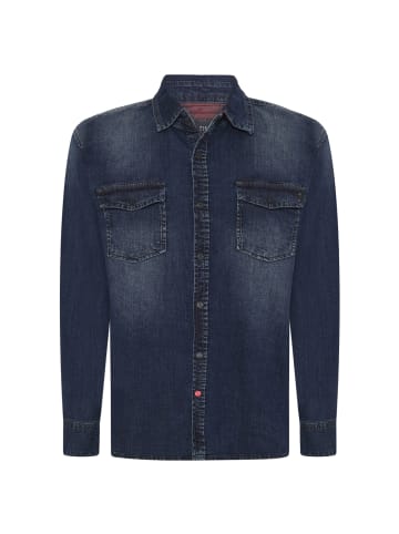 Timezone Hemd CASUAL REGULAR in Blau