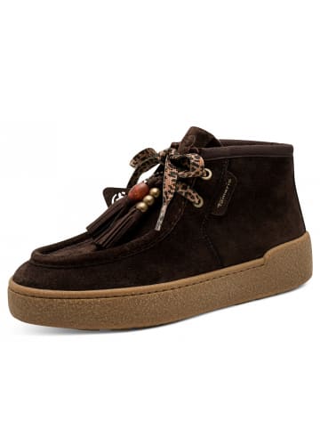 Tamaris Schnürstiefel in Braun