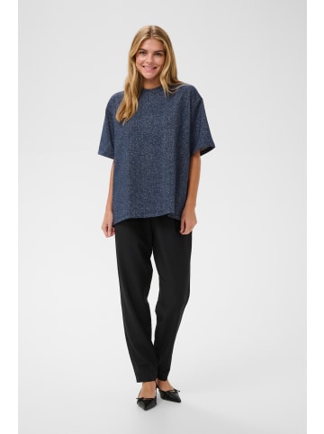SAINT TROPEZ Trackjacket-sweat NanniSZ Oversize fit in Pageant Blue