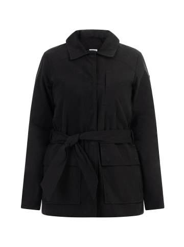 DreiMaster Damen Leichte Baumwolljacke in Schwarz
