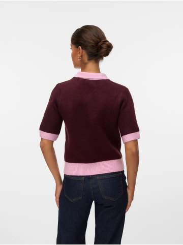 Vero Moda Strickjacke in Burgundy