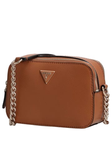 Guess Noelle II Camera - Umhängetasche 20 cm (garnet) in light cognac