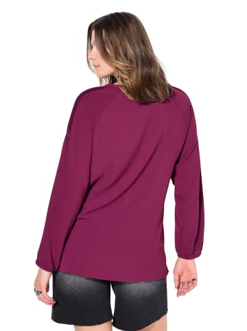Studio Untold Tunika in weinrot
