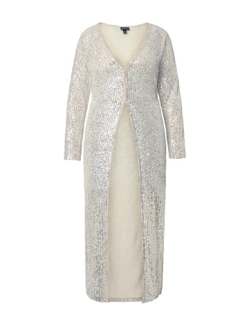 Ulla Popken Longjacke in helles champagner