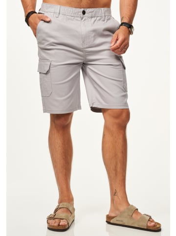 SOULSTAR Cargoshorts - mit Stretchanteil Kurze Hose für Herren in Grey