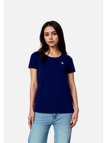 U.S. Polo Assn. T-Shirt 'Rundhals' in dunkelblau