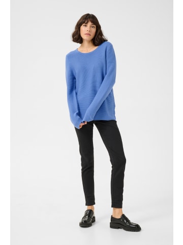Kaffe Strickpullover KAlinka in Ultramarine