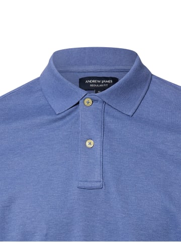 Andrew James Shirt in blau - 0005