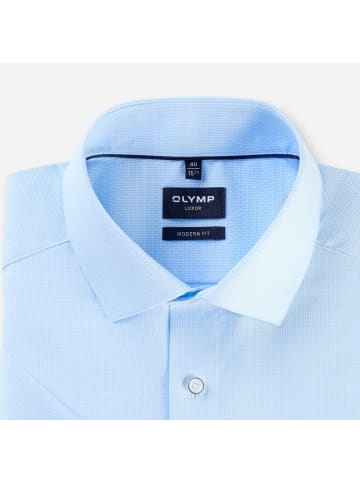 OLYMP  Langarmshirt für Herren in blau