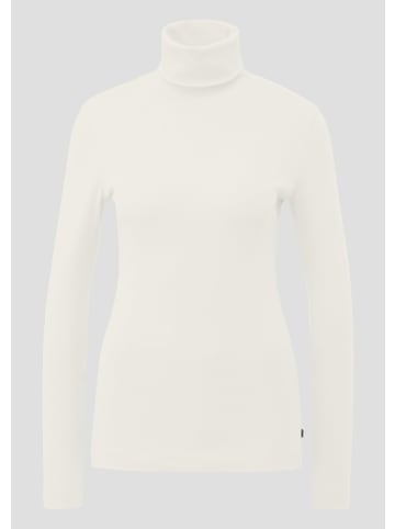 QS T-Shirt in 0200_ecru
