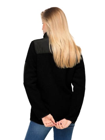 LAURASØN Sweatjacke in schwarz