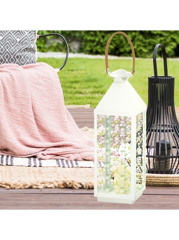 Mr. & Mrs. Panda Gartenlaterne Vogelhaus Home mit Spruch in Transparent