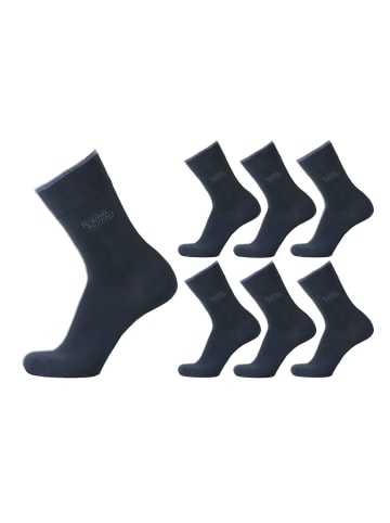 Camel Active 6 Paar Basicsocken halbhoch in navy