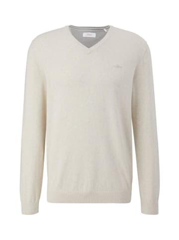 S.OLIVER RED LABEL Pullover in creme