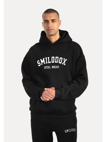 SMILODOX Hoodie Kayson in Schwarz