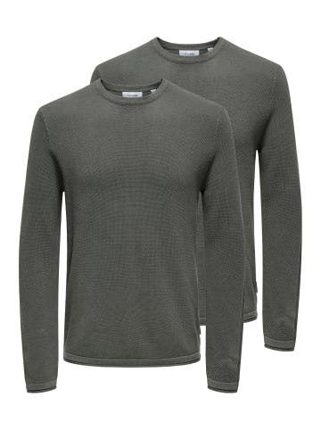 ONLY & SONS Pullover Felix in Castor gray