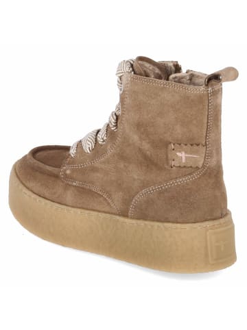 Tamaris Schnürboots in beige