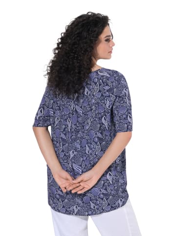 Ulla Popken Tunika in tintenblau