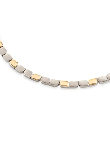 Boccia Titan teilvergoldet Collier 45 cm