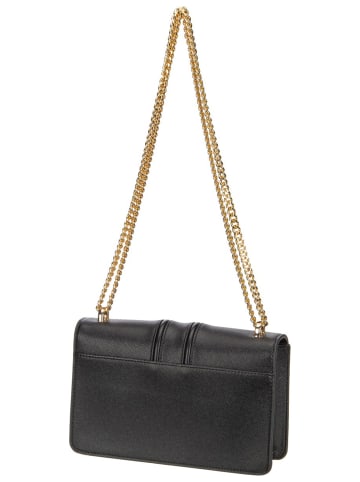 Seidenfelt Handtasche Roros East-West in Black/Gold