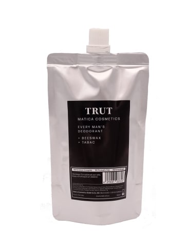 Matica Cosmetics Deodorant TRUT Tabak – Nachfüllpack, 100ml
