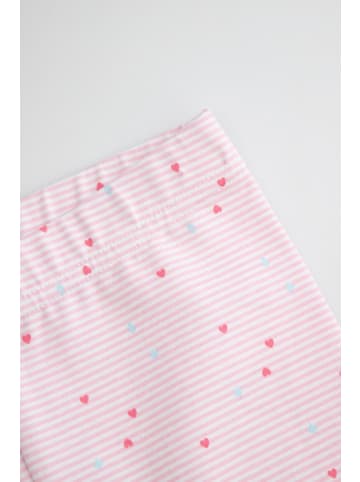 Coccodrillo Kurze Leggings in gedämpftes Rosa
