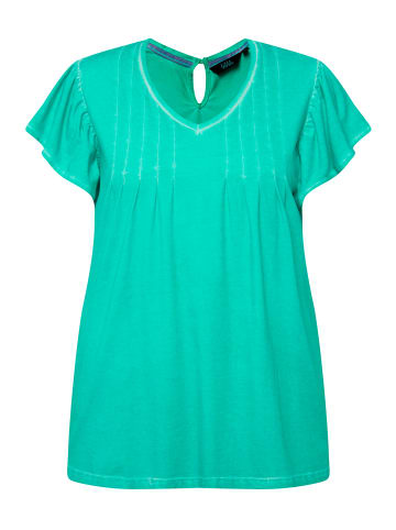Ulla Popken Shirt in türkisgrün