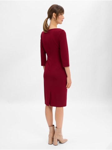 Ambiance Etuikleid in bordeaux - 0002