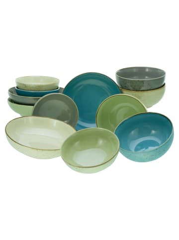 CreaTable Schüssel Nature Collection Bowl Set in Mehrfarbig in Mehrfarbig