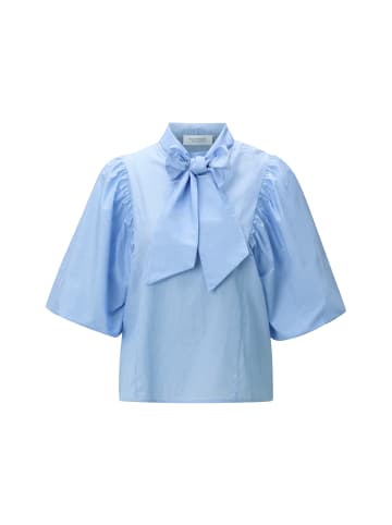Rich & Royal Bluse in blau weiß