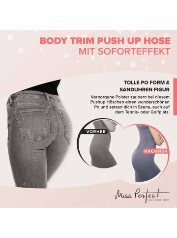 MISS PERFECT Shapewear Push up Hose mit Shape Gürtel in Haut