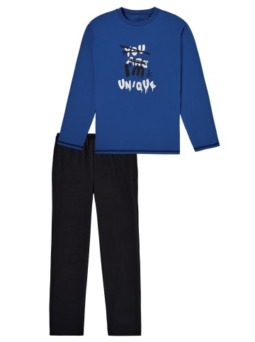 Schiesser Pyjama Nightwear in Indigo