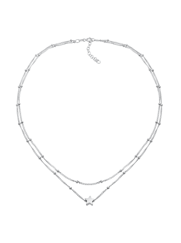Elli Halskette 925 Sterling Silber Sterne, Astro, Stern in Silber