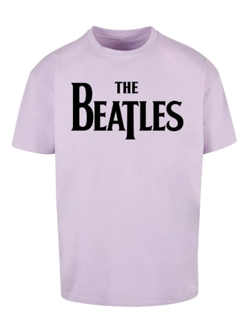 F4NT4STIC T-Shirt The Beatles Band Drop T Logo Black in lilac