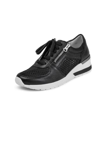 VITAFORM Hirschleder Sneaker in schwarz