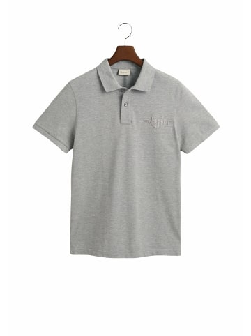 Gant Poloshirt für Herren in grau