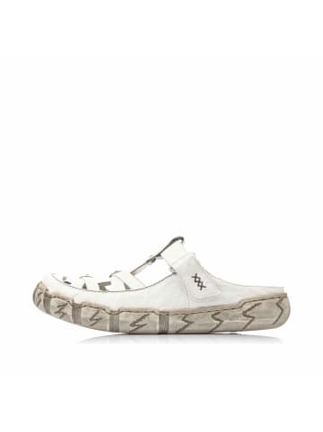 rieker Pantolette in weiss